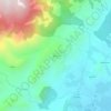 Mappa topografica Borivoli, altitudine, rilievo
