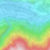 Mappa topografica Previsdomini, altitudine, rilievo