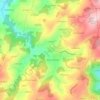 Mappa topografica Le Roule, altitudine, rilievo