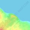 Mappa topografica Sand Hill, altitudine, rilievo