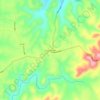 Mappa topografica Campo Alegre, altitudine, rilievo