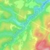 Mappa topografica Wilson, altitudine, rilievo