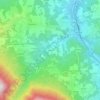 Mappa topografica Carriola, altitudine, rilievo