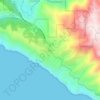 Mappa topografica Posts, altitudine, rilievo