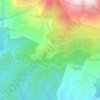 Mappa topografica Ath Hemmad, altitudine, rilievo