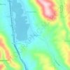 Mappa topografica San Antonio, altitudine, rilievo