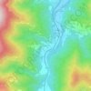 Mappa topografica Mursecco, altitudine, rilievo