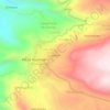 Mappa topografica Apachita, altitudine, rilievo