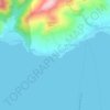 Mappa topografica Balas, altitudine, rilievo