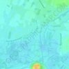 Mappa topografica L'Herbe Douce, altitudine, rilievo