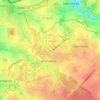 Mappa topografica La Boëte, altitudine, rilievo