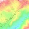 Mappa topografica Lentag, altitudine, rilievo