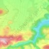 Mappa topografica Les Prats de Dejoux, altitudine, rilievo