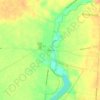 Mappa topografica Kilbourne, altitudine, rilievo