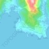 Mappa topografica Tal de Arriba, altitudine, rilievo