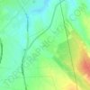 Mappa topografica بني كلثوم, altitudine, rilievo