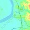 Mappa topografica Bayo, altitudine, rilievo