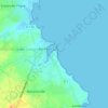 Mappa topografica Le Cracko, altitudine, rilievo