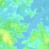 Mappa topografica Lann Kervarlay, altitudine, rilievo
