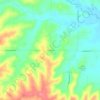 Mappa topografica Primrose, altitudine, rilievo