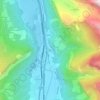 Mappa topografica Oex, altitudine, rilievo