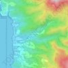 Mappa topografica Bois Malher, altitudine, rilievo