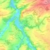 Mappa topografica Le Haut de l’If, altitudine, rilievo