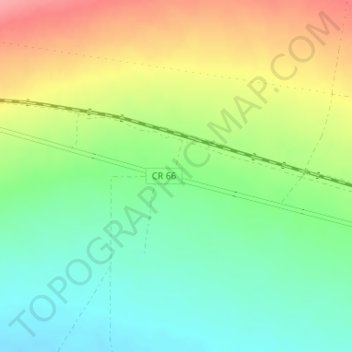 Mappa topografica Bagdad, altitudine, rilievo
