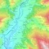 Mappa topografica Naggar, altitudine, rilievo