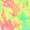 Mappa topografica ደሴ / Dessie, altitudine, rilievo