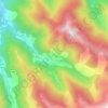 Mappa topografica Carol, altitudine, rilievo