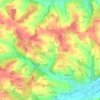 Mappa topografica Höfen, altitudine, rilievo