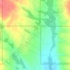 Mappa topografica Armstrong Coulee, altitudine, rilievo