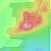 Mappa topografica Mount Wombat, altitudine, rilievo