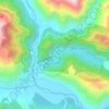 Mappa topografica Renuka Ji, altitudine, rilievo