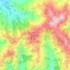 Mappa topografica Saputelli di Sopra, altitudine, rilievo
