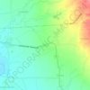 Mappa topografica Pinili, altitudine, rilievo