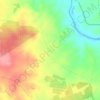 Mappa topografica Los Frailes, altitudine, rilievo