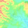 Mappa topografica Tigbauan, altitudine, rilievo