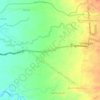 Mappa topografica Pemienta, altitudine, rilievo