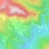 Mappa topografica Cembroni, altitudine, rilievo