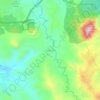 Mappa topografica Pastolan, altitudine, rilievo