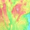 Mappa topografica Cremnago, altitudine, rilievo