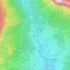 Mappa topografica Cadin di Sotto, altitudine, rilievo