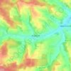 Mappa topografica Hofdorf, altitudine, rilievo