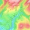 Mappa topografica Ricoutou, altitudine, rilievo