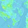 Mappa topografica Michotte, altitudine, rilievo