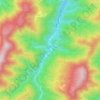 Mappa topografica L'Acqua, altitudine, rilievo