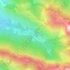 Mappa topografica Soum d'Aulet, altitudine, rilievo