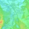 Mappa topografica Neuhausen, altitudine, rilievo